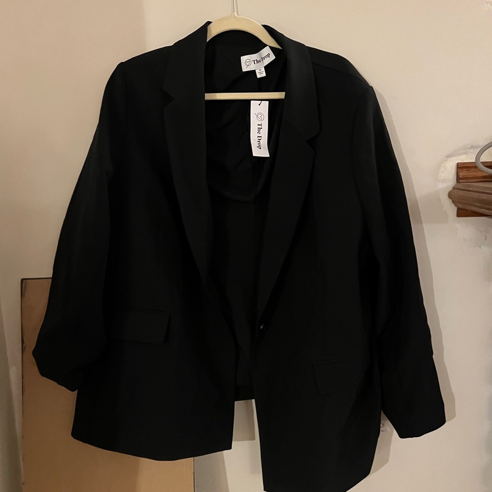 Women’s Blazer - Black, 2X